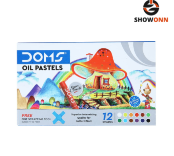 DOMS OIL PASTEL 12 SHADES NEW