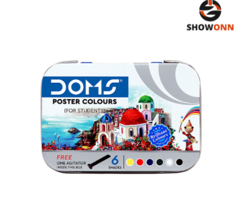 DOMS POSTER COLOUR 6 SHADES NEW