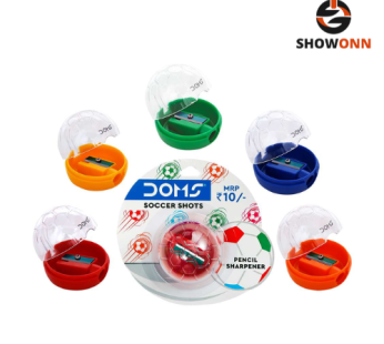 DOMS SOCCER SHOTS PENCIL SHARPENER